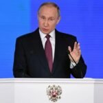 Why did President Putin change the location of his federal address? 0