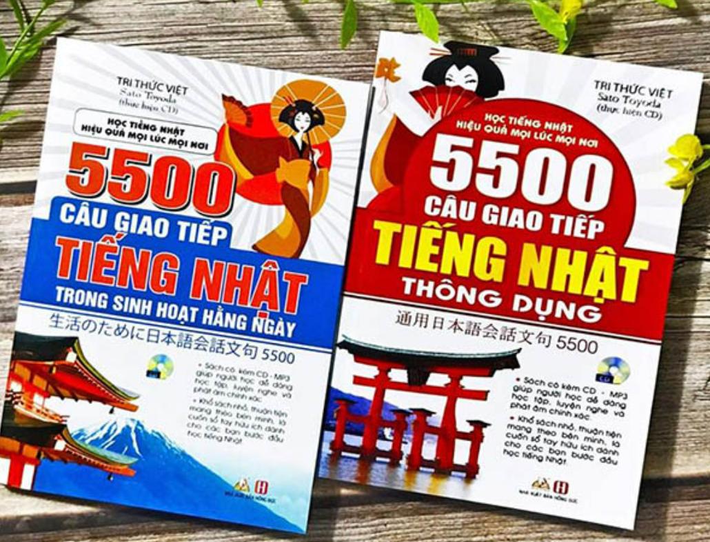 Sách tiếng Nhật nâng cao khả năng giao tiếp: 5500 Câu Giao Tiếp Tiếng Nhật Thông Dụng