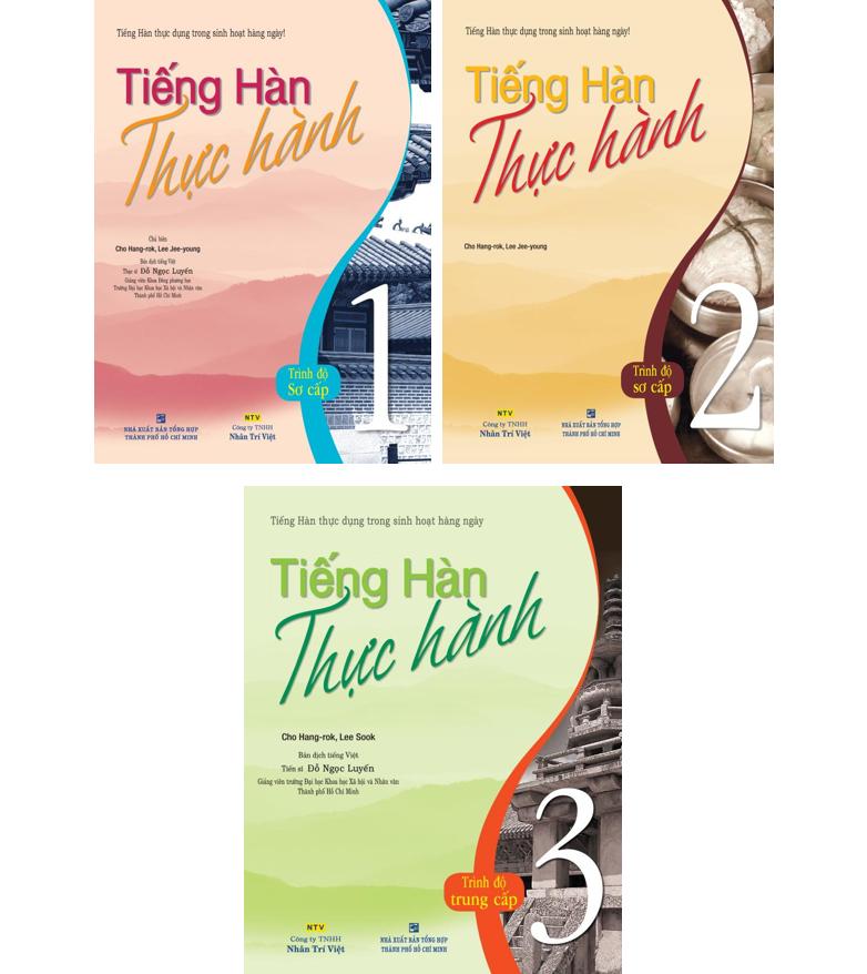 Combo Sách Tiếng Hàn Thực Hành – Sách Bài Học