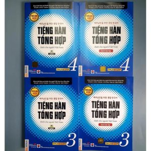Combo Sách Giáo Trình Tiếng Hàn Tổng Hợp Trung Cấp 3 & 4