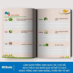 Sách Easy English Writing for Kid – Khu vườn của bé