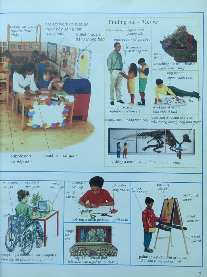 Từ điển Anh Việt bằng Hình cho trẻ em