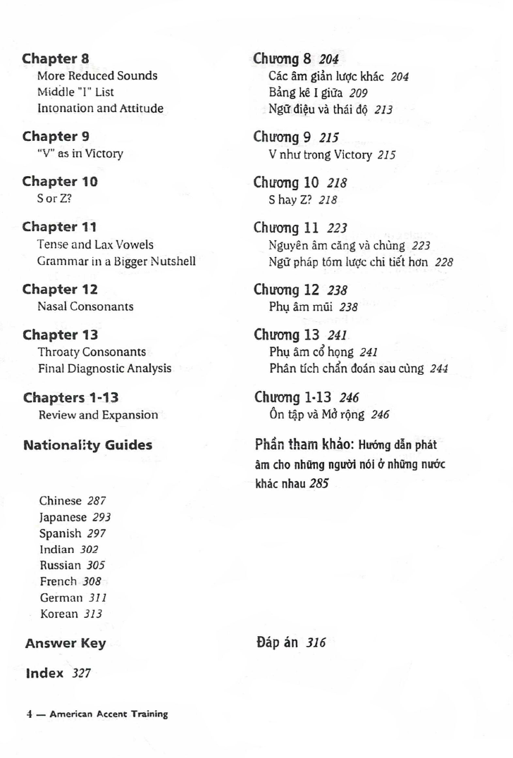 Sách Phương pháp nói giọng Mỹ chuẩn xác American Accent training 