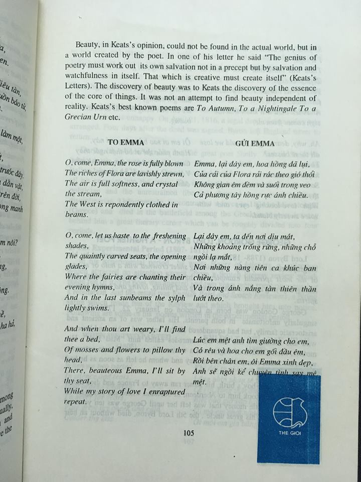 Sách A history of English and American Literature