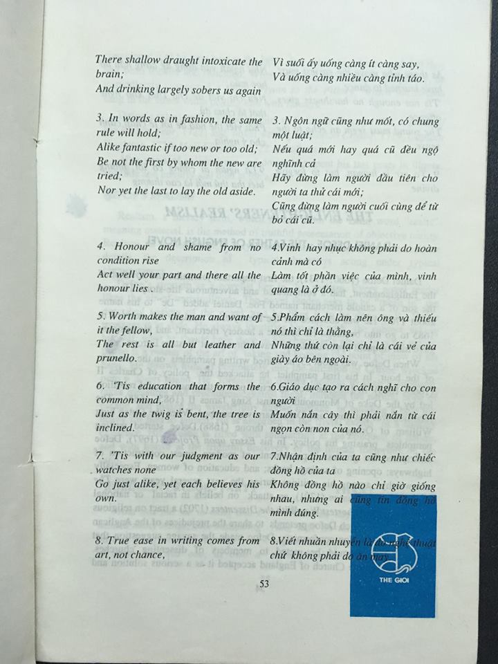 Sách A history of English and American Literature