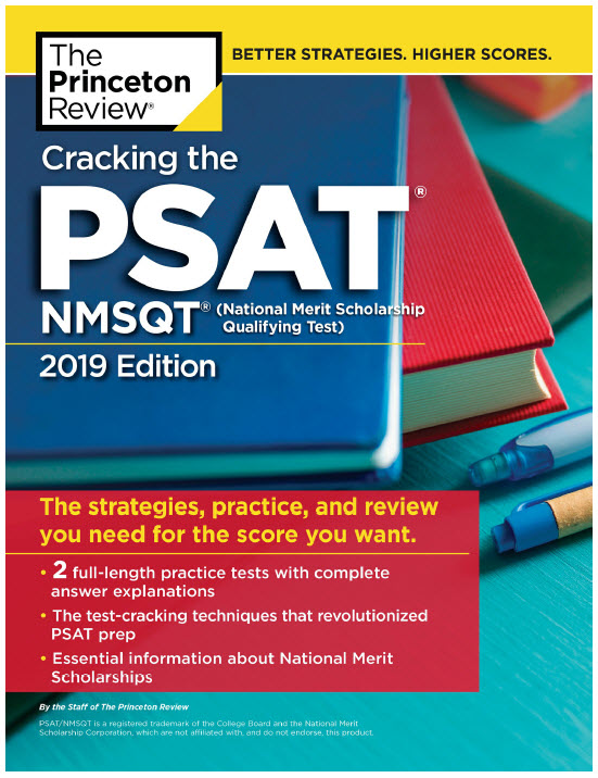 Sách Cracking the PSAT and NMSQT 2019