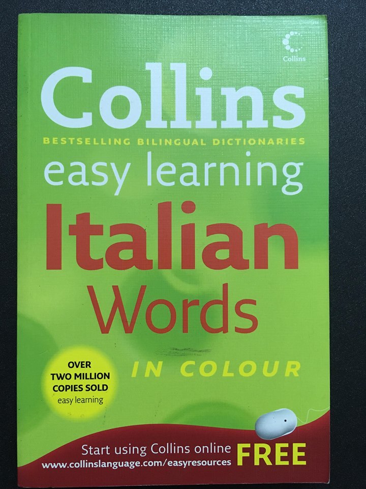 Sách Easy learning Italian Words in colour