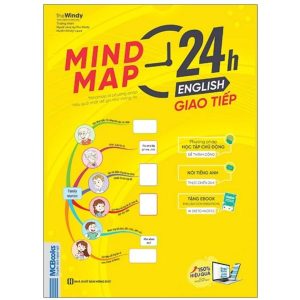 Sách Mind Map 24h English – Giao Tiếp ~ Học tiếng Anh giao tiếp thực chiến cực kỳ hiệu quả thông qua sơ đồ tư duy