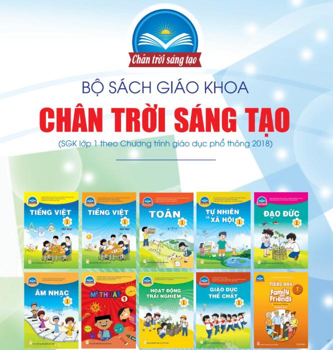 Trọn bộ sách giáo khoa lớp 1 – Chân trời sáng tạo