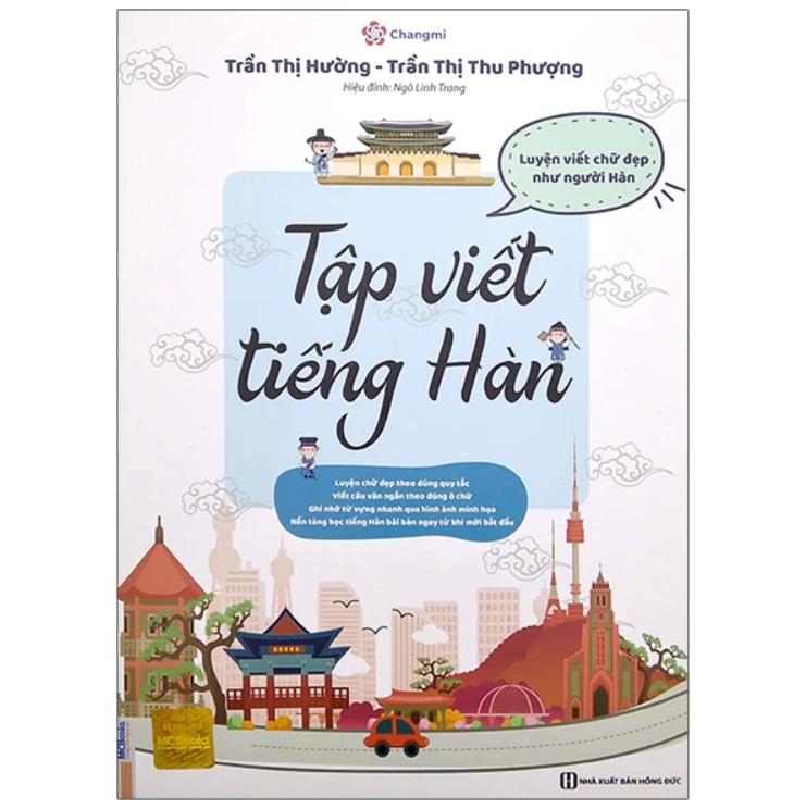 Sách Tập Viết Tiếng Hàn – Luyện Viết Chữ Đẹp Như Người Hàn
