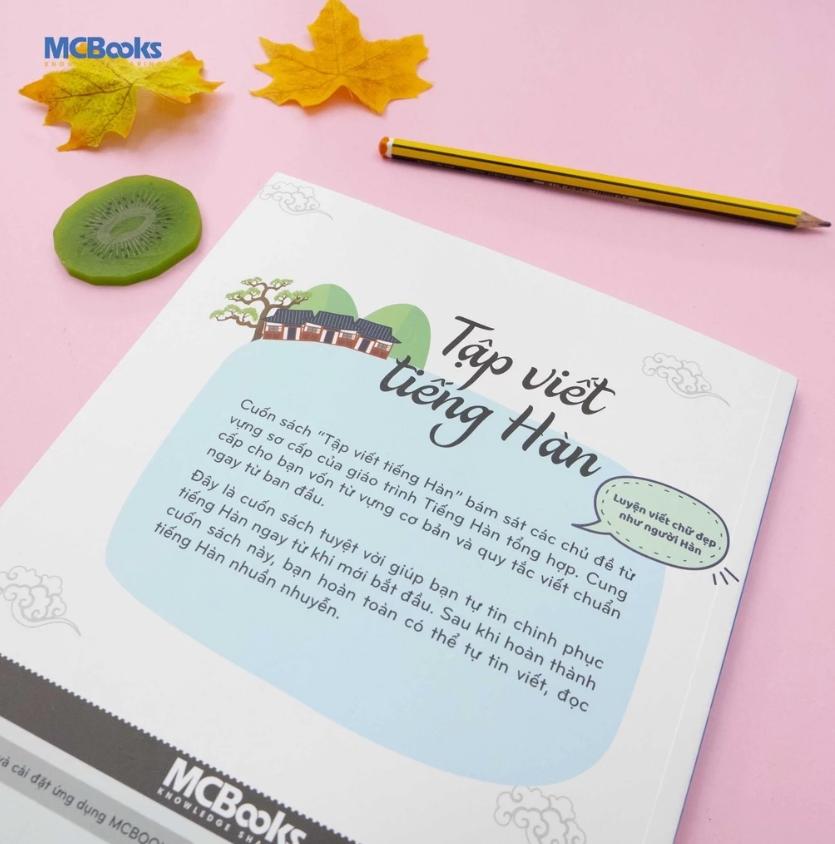 Sách Tập Viết Tiếng Hàn – Luyện Viết Chữ Đẹp Như Người Hàn