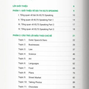 Sách Speaking Topics For Ielts – Luyện Nói Ielts Theo Chủ Đề