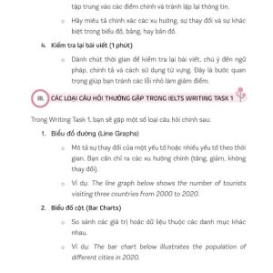 Sách The Definitive Writing Guide For IELTS – Task 1