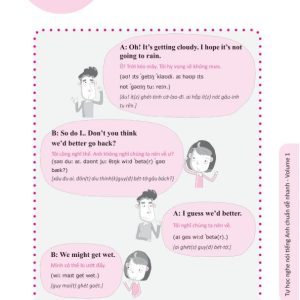 Sách Your very first English Tự học nghe nói tiếng Anh chuẩn dễ nhanh – Volume 1