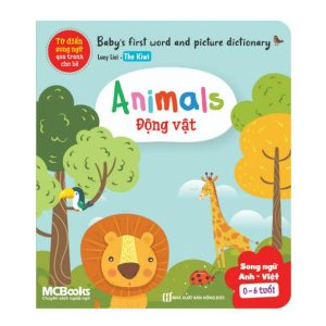 Sách Baby’s first word and picture dictionary – Từ điển song ngữ qua tranh cho bé