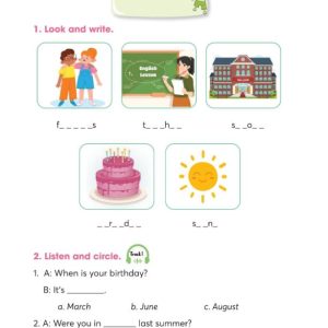 Bài tập bổ trợ nâng cao tiếng Anh lớp 5 tập 1