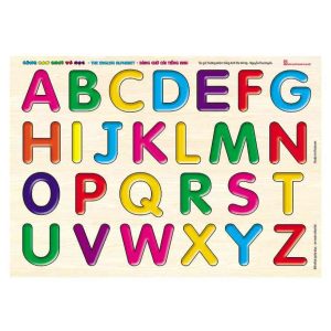 Sách Cùng con chơi và học – Bảng chữ cái tiếng Anh