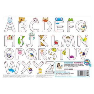 Sách Cùng con chơi và học – Bảng chữ cái tiếng Anh