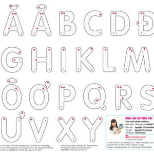 Sách Cùng con chơi và học – Bảng chữ cái tiếng Việt