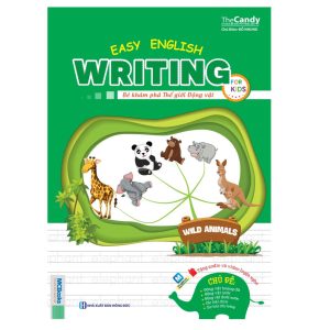 Sách Easy English Writing For Kid – Bé khám phá thế giới Động vật