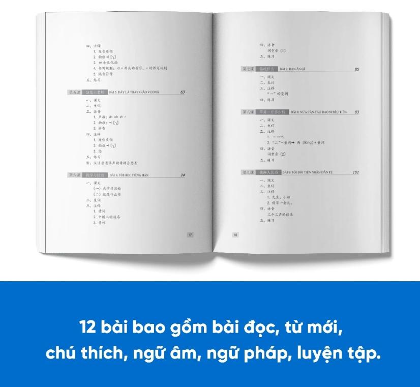 Sách Giáo trình Hán Ngữ 1 – Tập 1 – Quyển Thượng – Phiên Bản 3