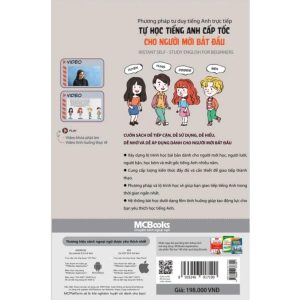 Sách Phương pháp tư duy tiếng Anh trực tiếp – Tự học tiếng Anh cấp tốc cho người mới bắt đầu