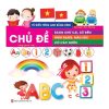 Sách Từ điển anh bằng hình chủ đề bảng chữ cái, số đếm, hình dạng, màu sắc, cờ các nước