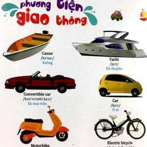 Sách Từ điển Anh bằng hình chủ đề nghề nghiệp, giao thông, gia đình, cơ thể, đồ ăn, đồ uống