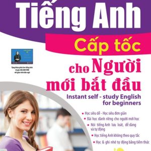 Sách Tự học tiếng Anh giao tiếp cấp tốc cho người mới bắt đầu