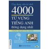 Sách Ứng dụng siêu trí nhớ 4000 từ vựng tiếng Anh thông dụng nhất