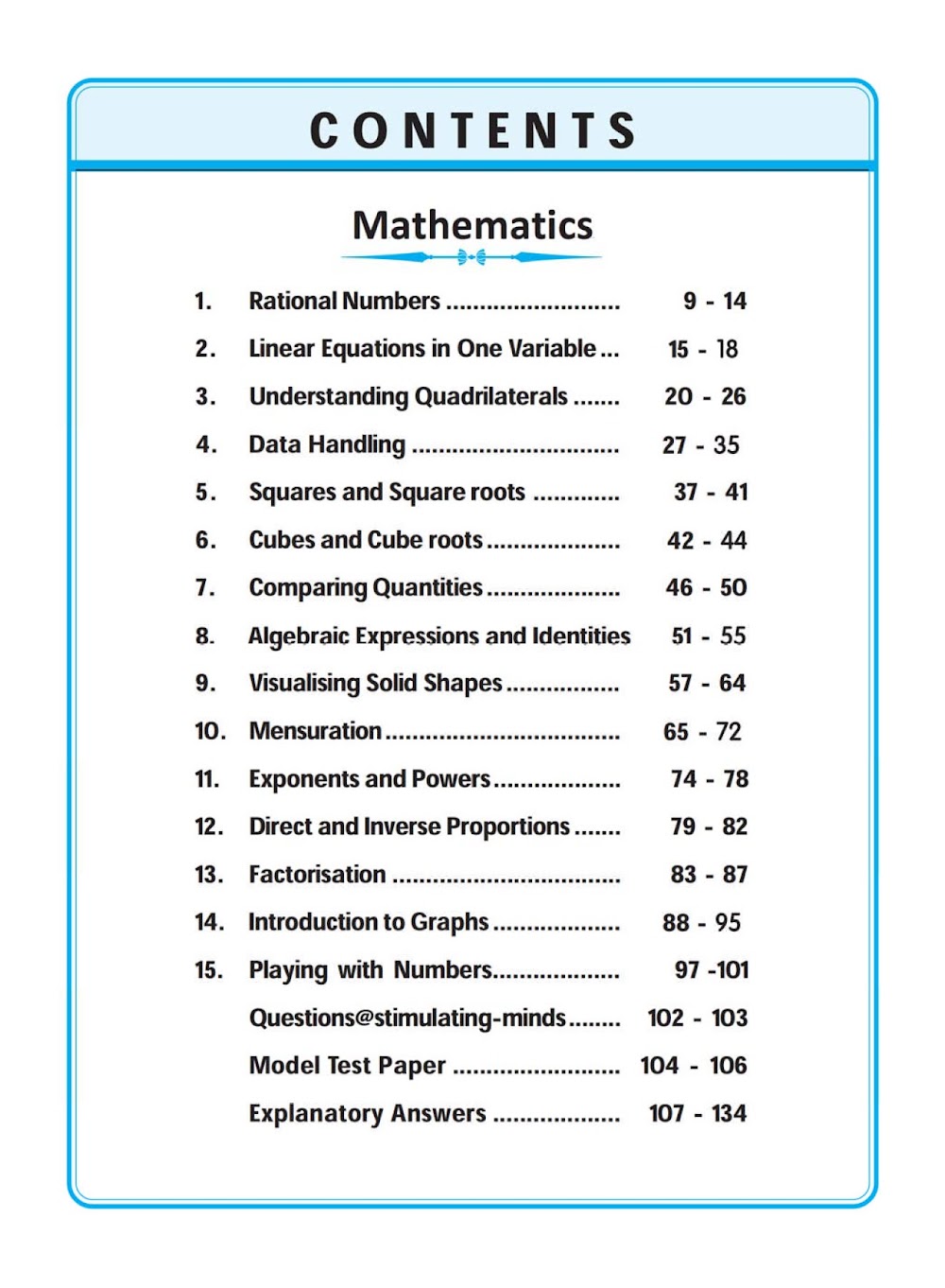 Sách BMA Talent And Olympiad Exam Resource Book - Mathematics Class VIII