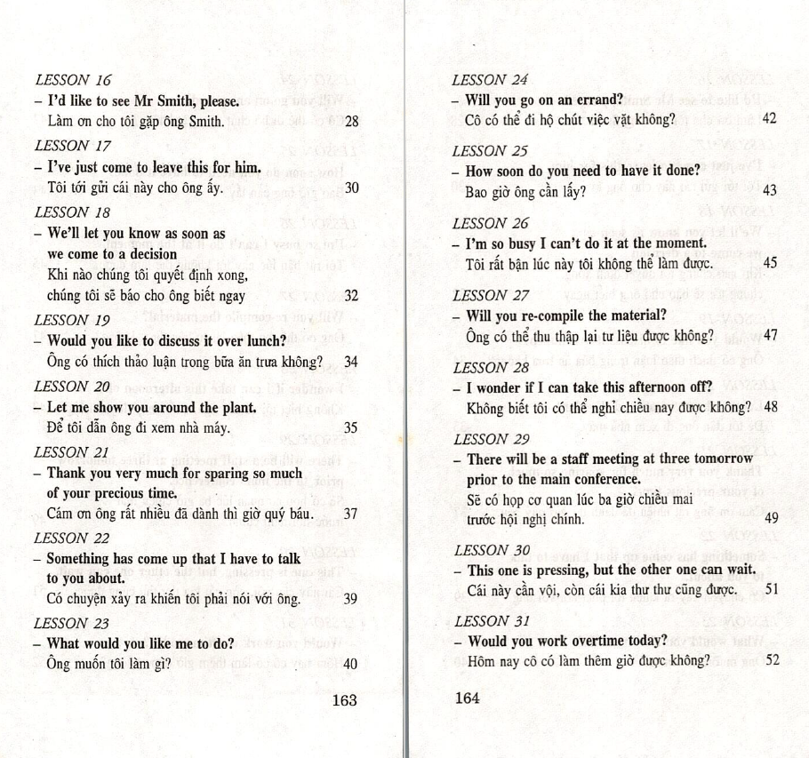 Sách Giao tiếp thương nghiệp Anh Việt