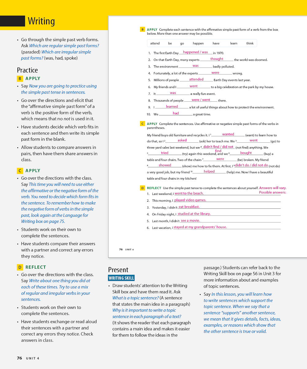 Sách Pathways 1 Reading - Writing Teacher’s Book