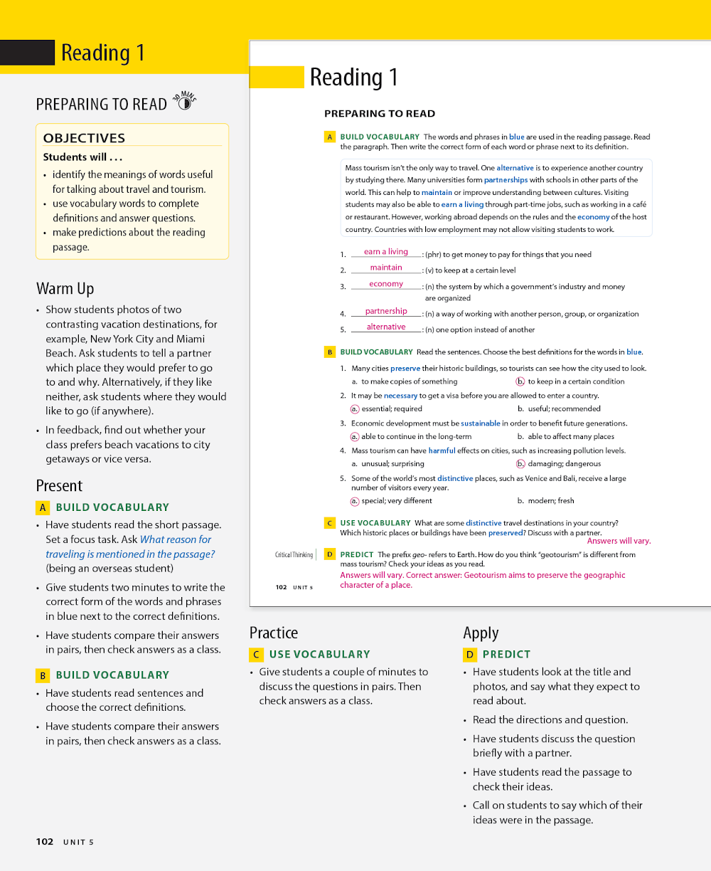 Sách Pathways 3 Reading - Writing Teacher’s Book