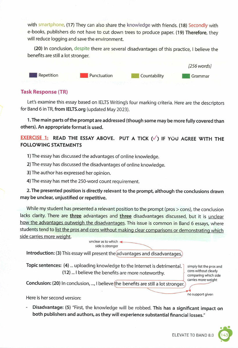 Sách Ielts Writing Journey Elevate To Band 8.0 - Bùi Thành Việt