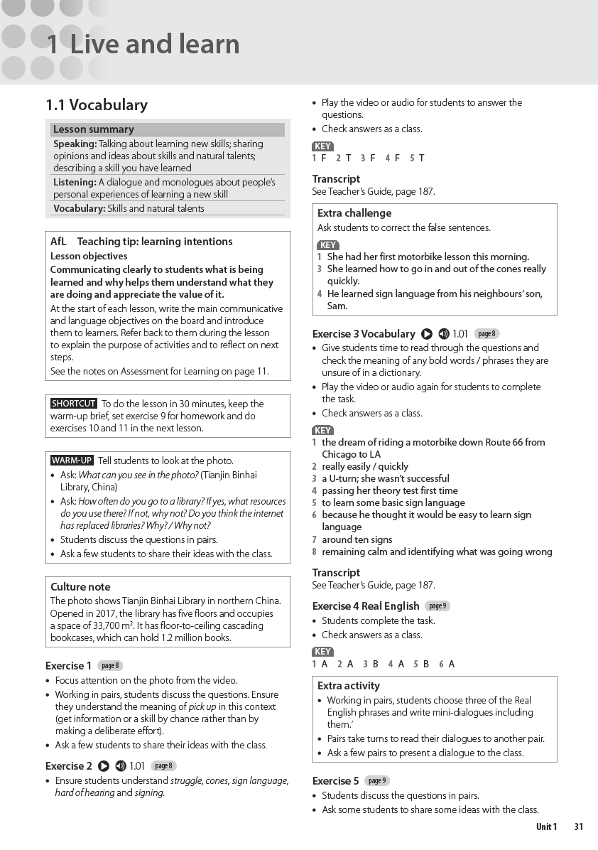 Sách Life Vision B2 Upper Intermediate Teacher’s Guide