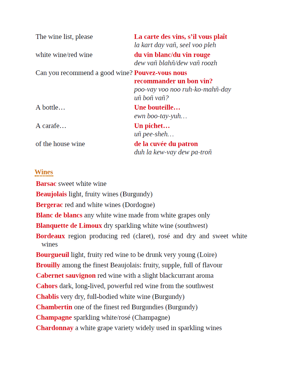 Sách French Phrasebook, Collins Gem (Tiếng Pháp)