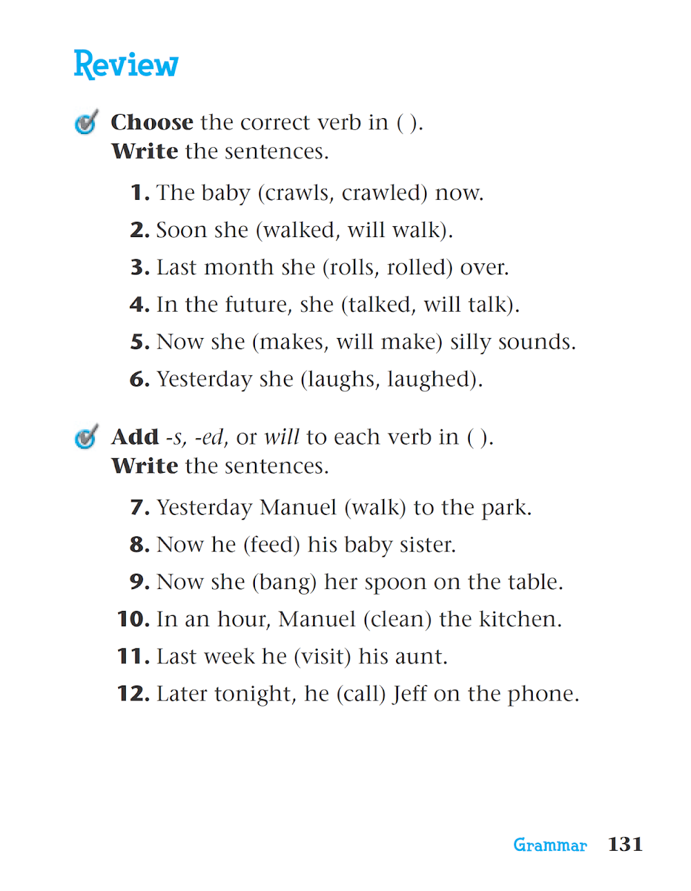 Sách The Grammar and Writing Book Grade 2 - Language Arts, Scott Foresman