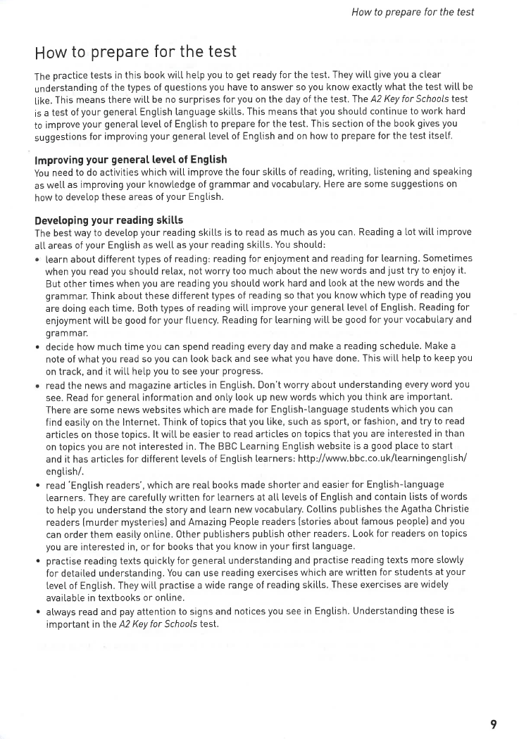 Sách Collins A2 Key For Schools 8 Practice Tests For The Revised 2020 Examination