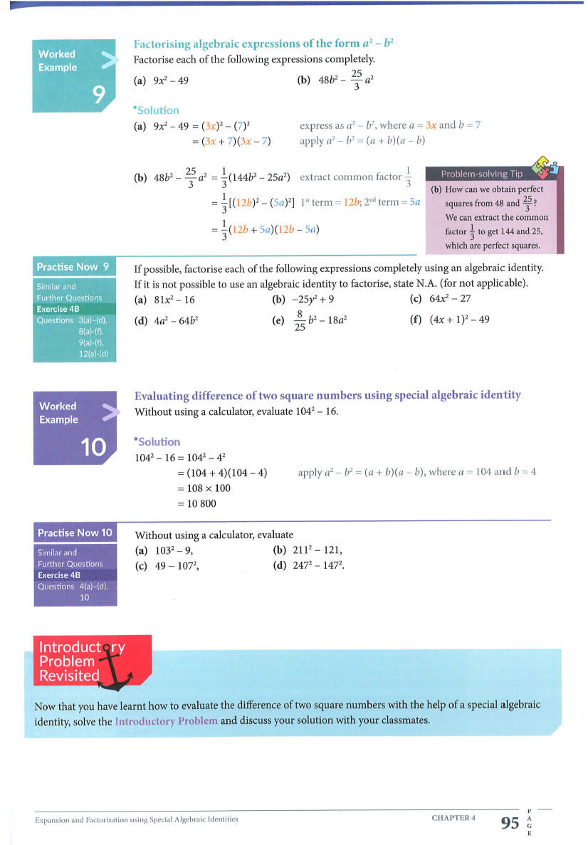 Sách Think! Mathematics Secondary 2A Textbook - 8th Edition