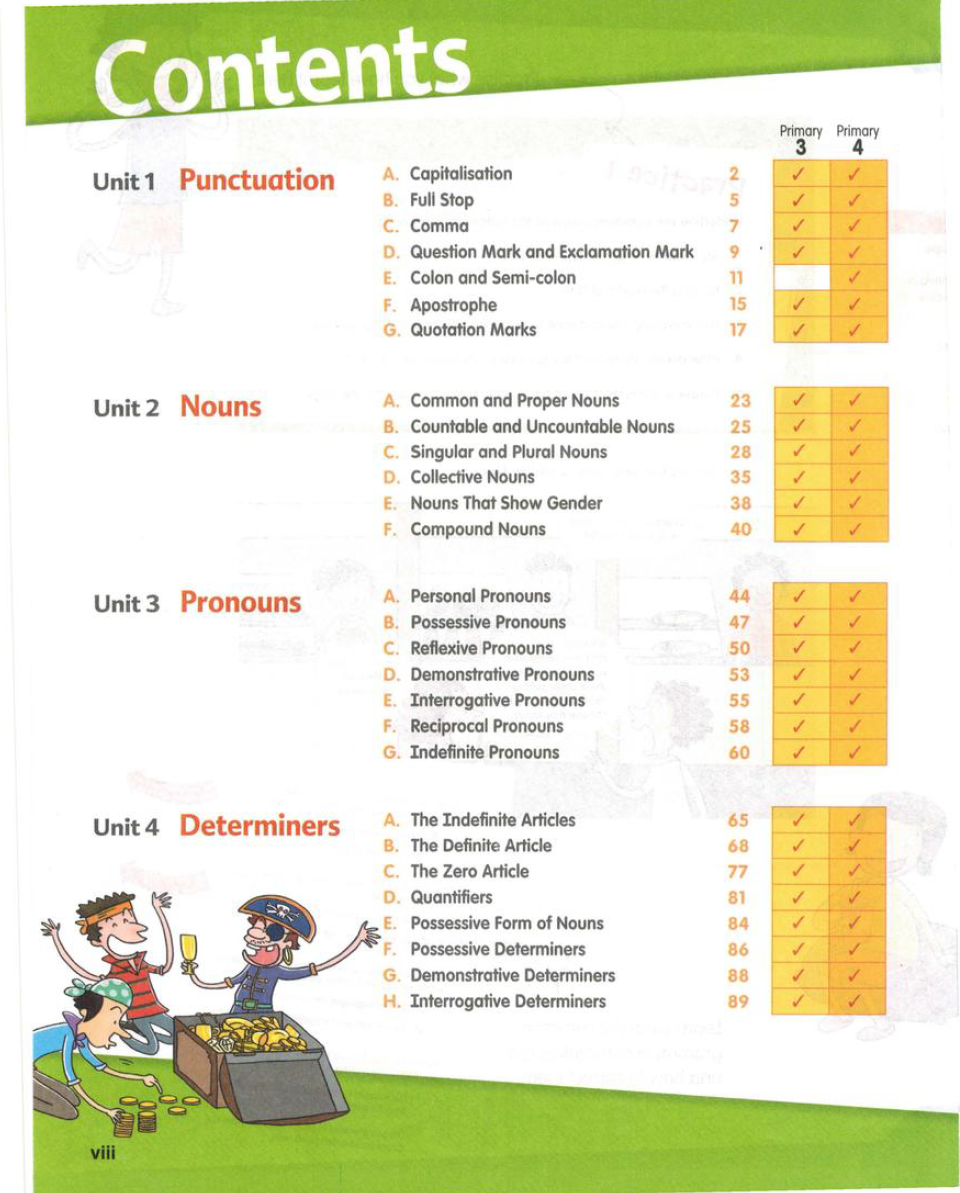 Sách Grammar Handbook Primary 3 And 4 - Marshall Cavendish English