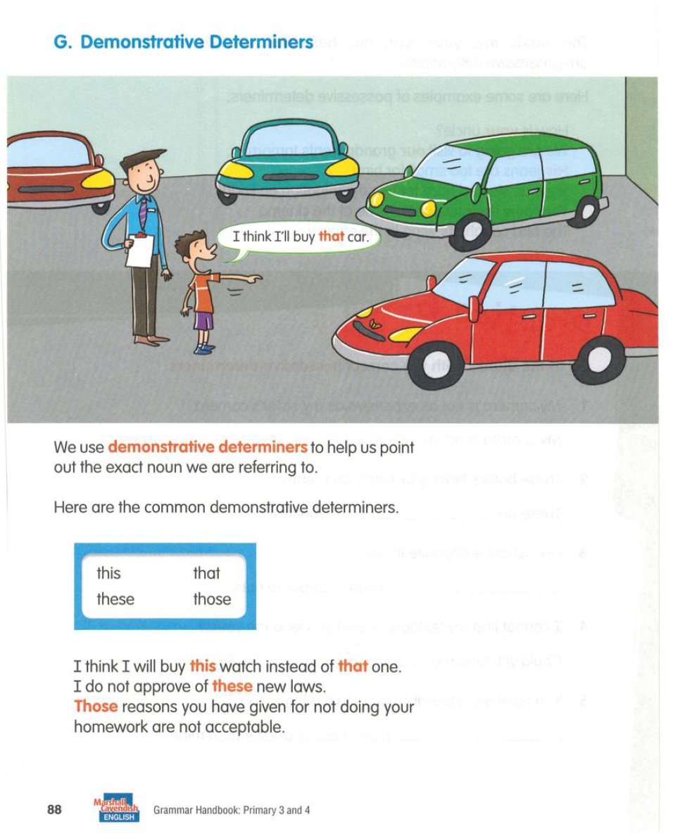 Sách Grammar Handbook Primary 3 And 4 - Marshall Cavendish English