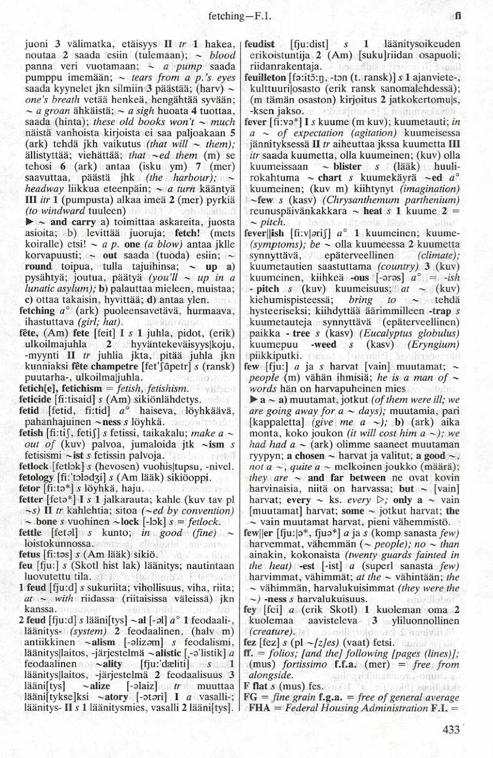 Sách English-Finnish General Dictionary - Englan Suomi Suur sanakirja