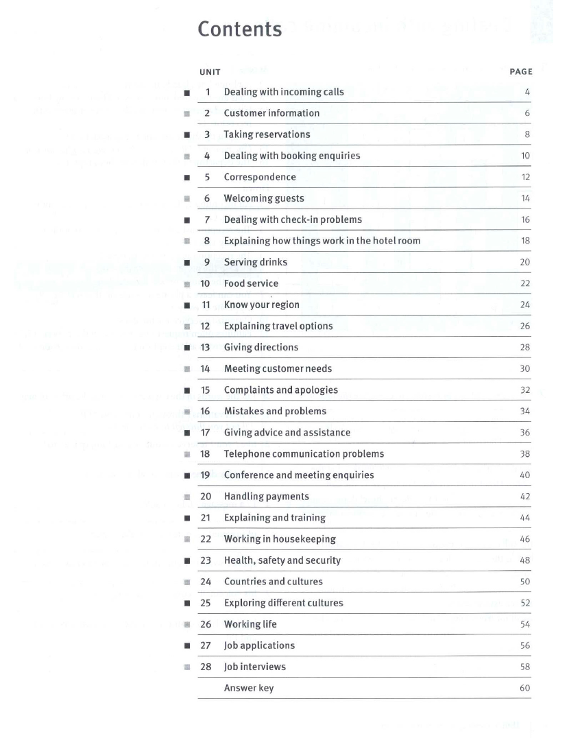 Sách Highly Recommended 2 Workbook - Intermediate, 2010, English for the hotel and catering industry, Trish Stott, Alison Pohl