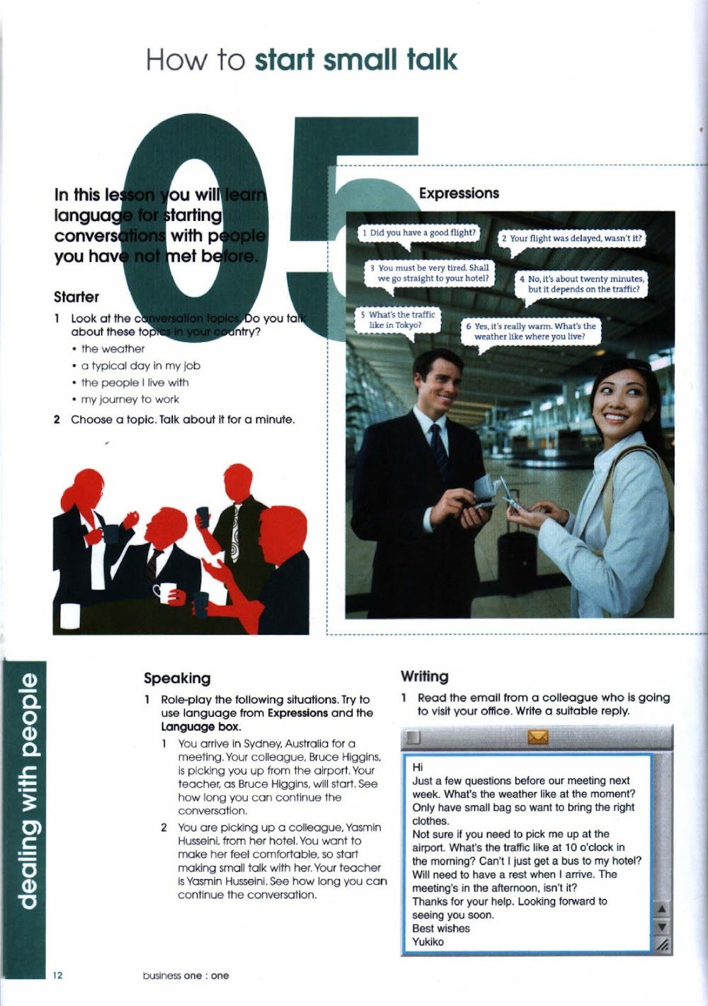 Sách Business One To One Student’s Book, Pre-intermediate, Oxford business english, one:one