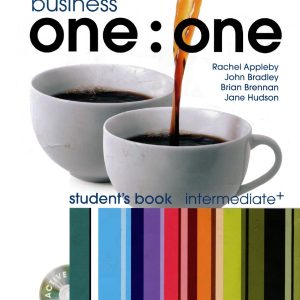 Sách Business One To One Student’s Book - Intermediate + Oxford business english, Business one:one