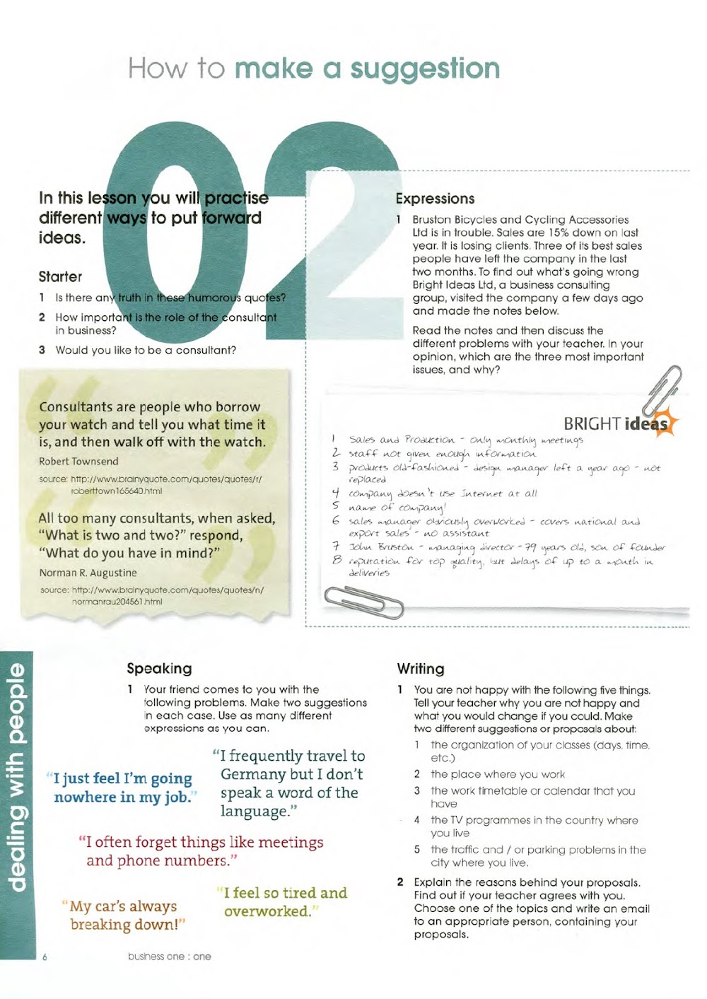 Sách Business One To One Student’s Book - Intermediate + Oxford business english, Business one:one