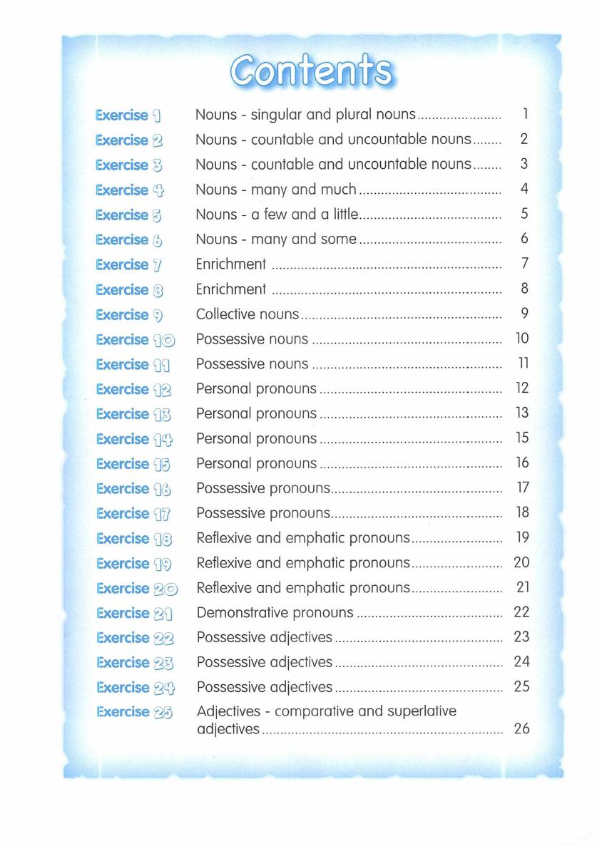 Sách Bài tập ngữ pháp tiếng Anh dành cho học sinh 2