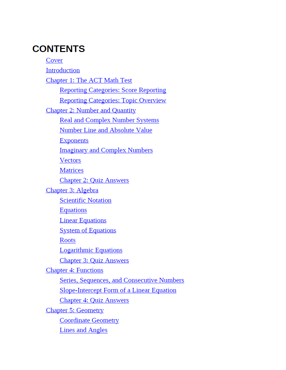 Sách The Official ACT Mathematics Guide - From The Makers Of The ACT