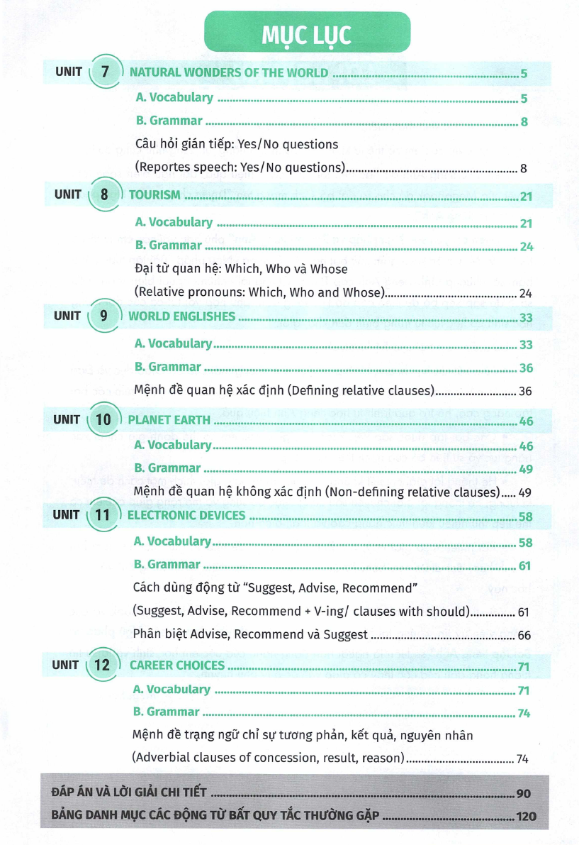 Sách Luyện chuyên sâu ngữ pháp và bài tập tiếng Anh 9 tập 2